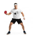 Performance Table Tennis T-Shirt – Unisex, Sweat-Absorbing & Ventilated for Fitness, Practice & Match Days